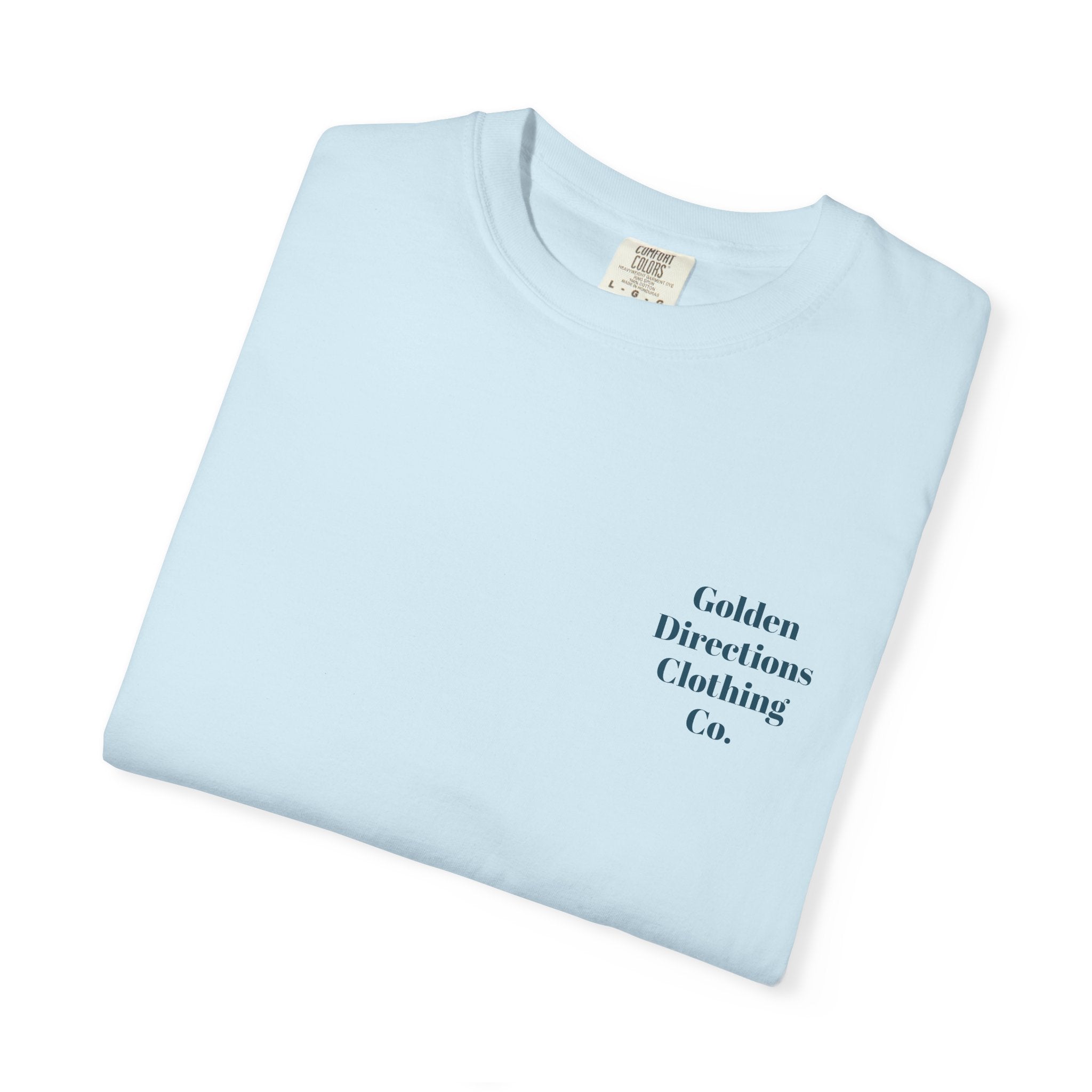 Golden Directions Clothing Co. Retro Wave Garment-Dyed T-Shirt