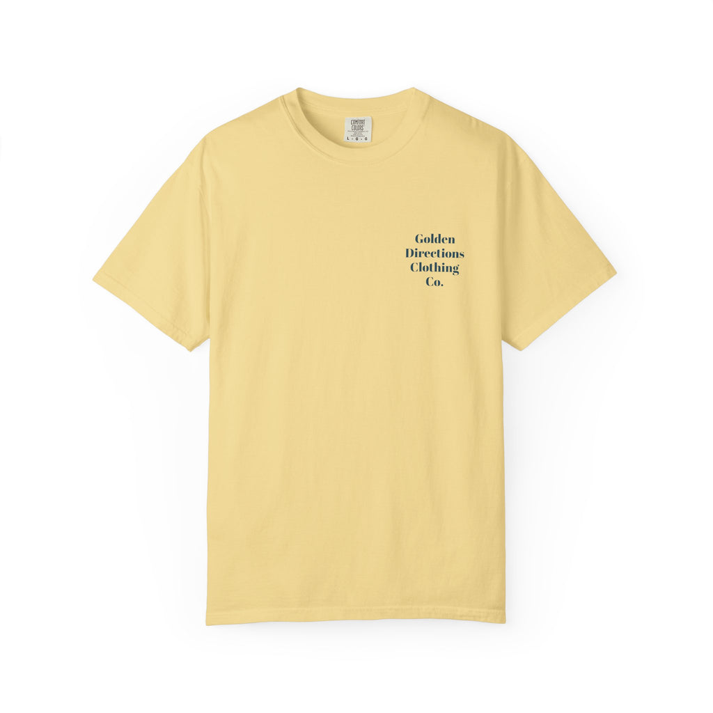 Golden Directions Clothing Co. Retro Wave Garment-Dyed T-Shirt