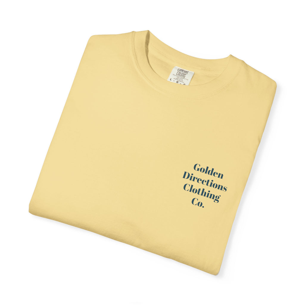 Golden Directions Clothing Co. Retro Wave Garment-Dyed T-Shirt