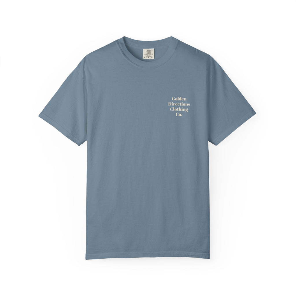 Golden Directions Clothing Co. Retro Sunset T-shirt - Garment-Dyed