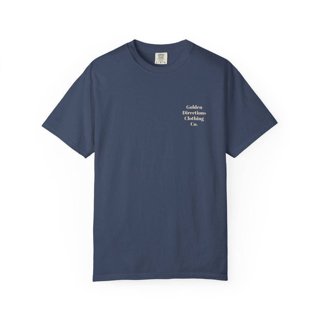 Golden Directions Clothing Co. Retro Sunset T-shirt - Garment-Dyed