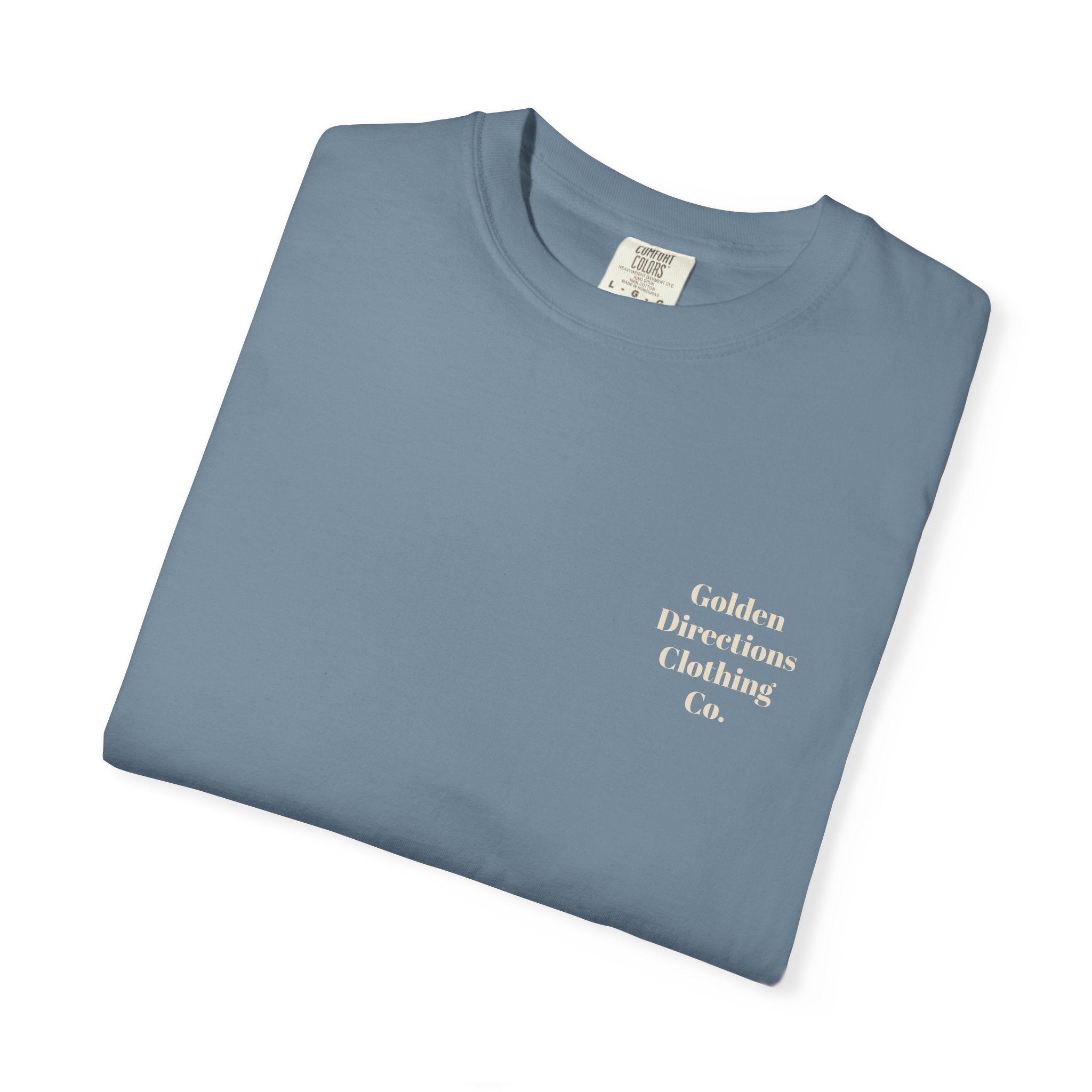 Golden Directions Clothing Co. Retro Sunset T-shirt - Garment-Dyed