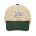 Vintage Logo Script Stitched Dad Hat