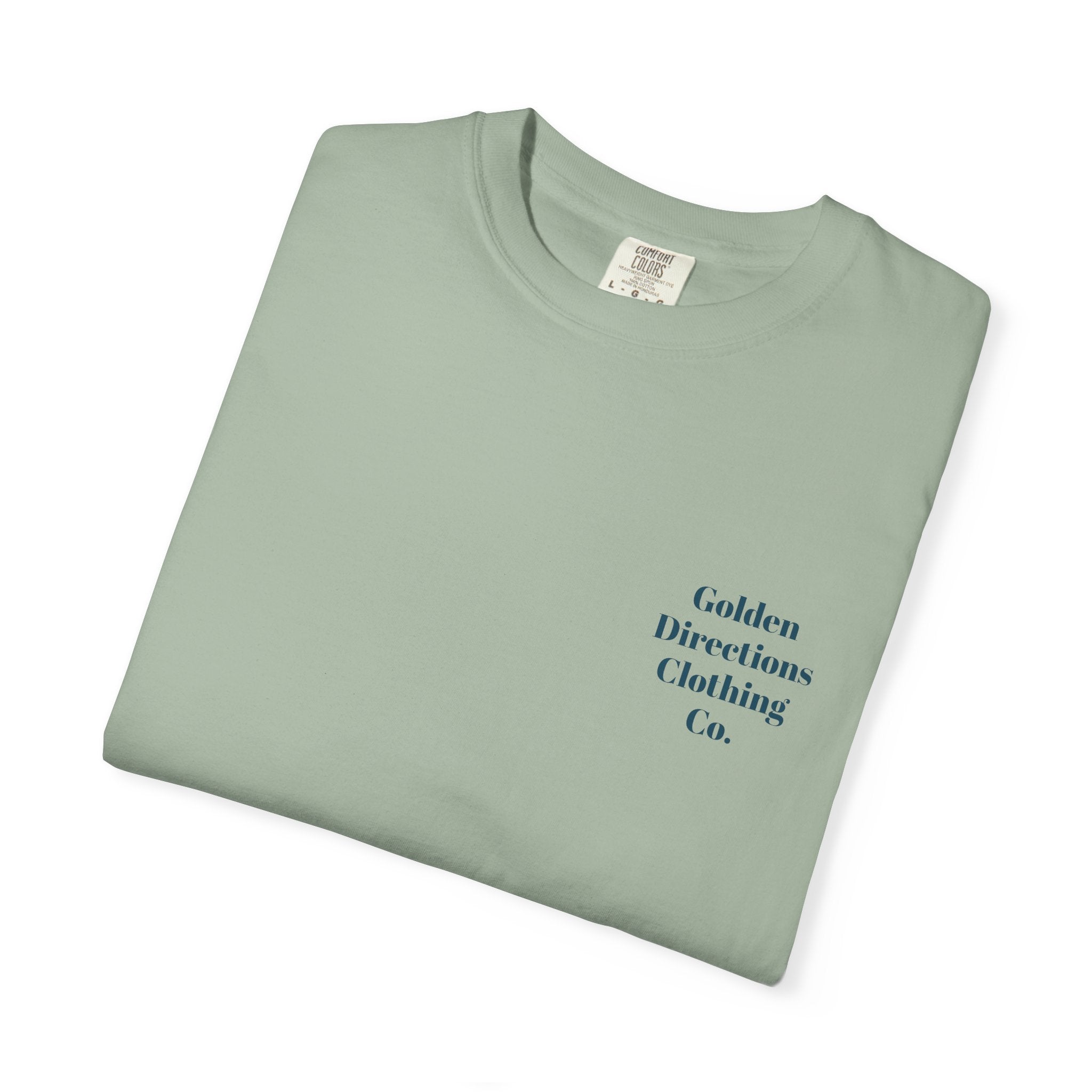Golden Directions Clothing Co. Retro Wave Garment-Dyed T-Shirt