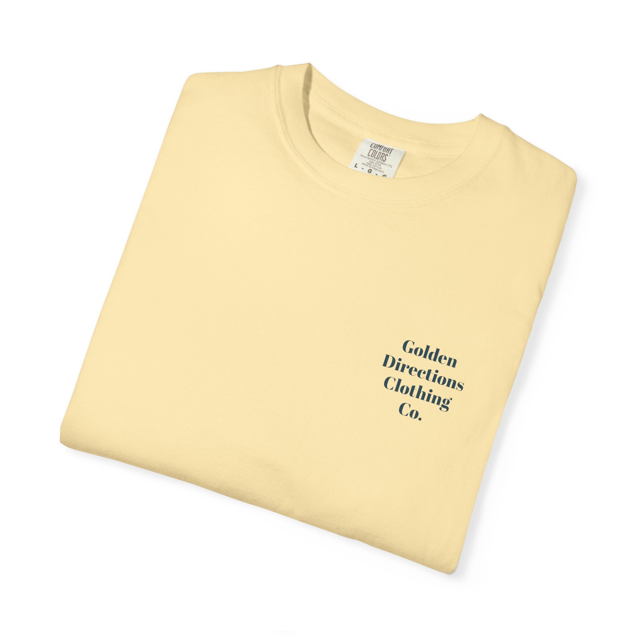 Golden Directions Clothing Co. Retro Sunset T-shirt - Garment-Dyed