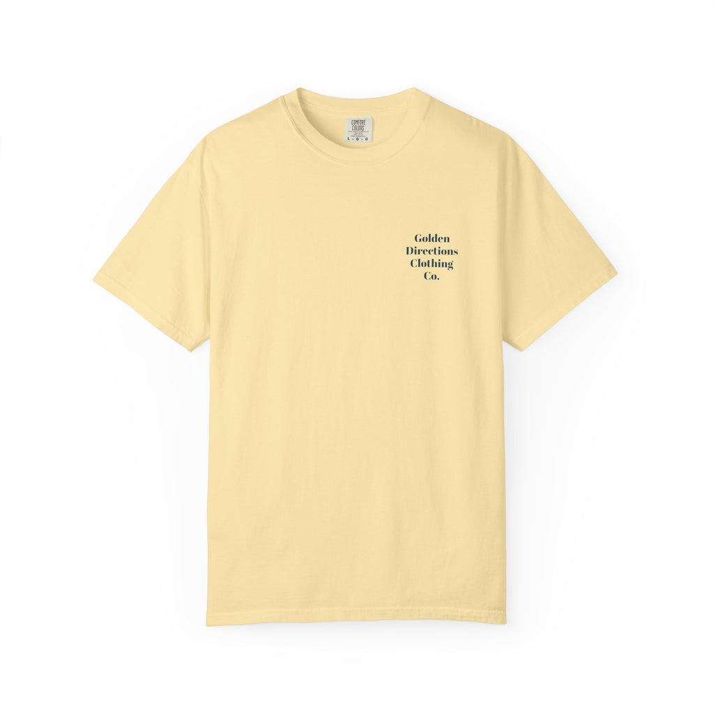 Golden Directions Clothing Co. Retro Sunset T-shirt - Garment-Dyed