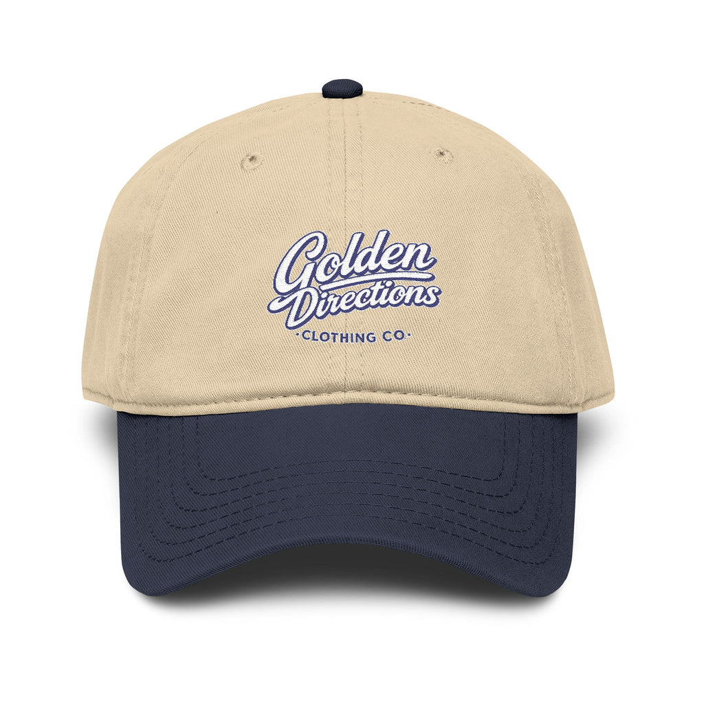 Vintage Logo Script Stitched Dad Hat