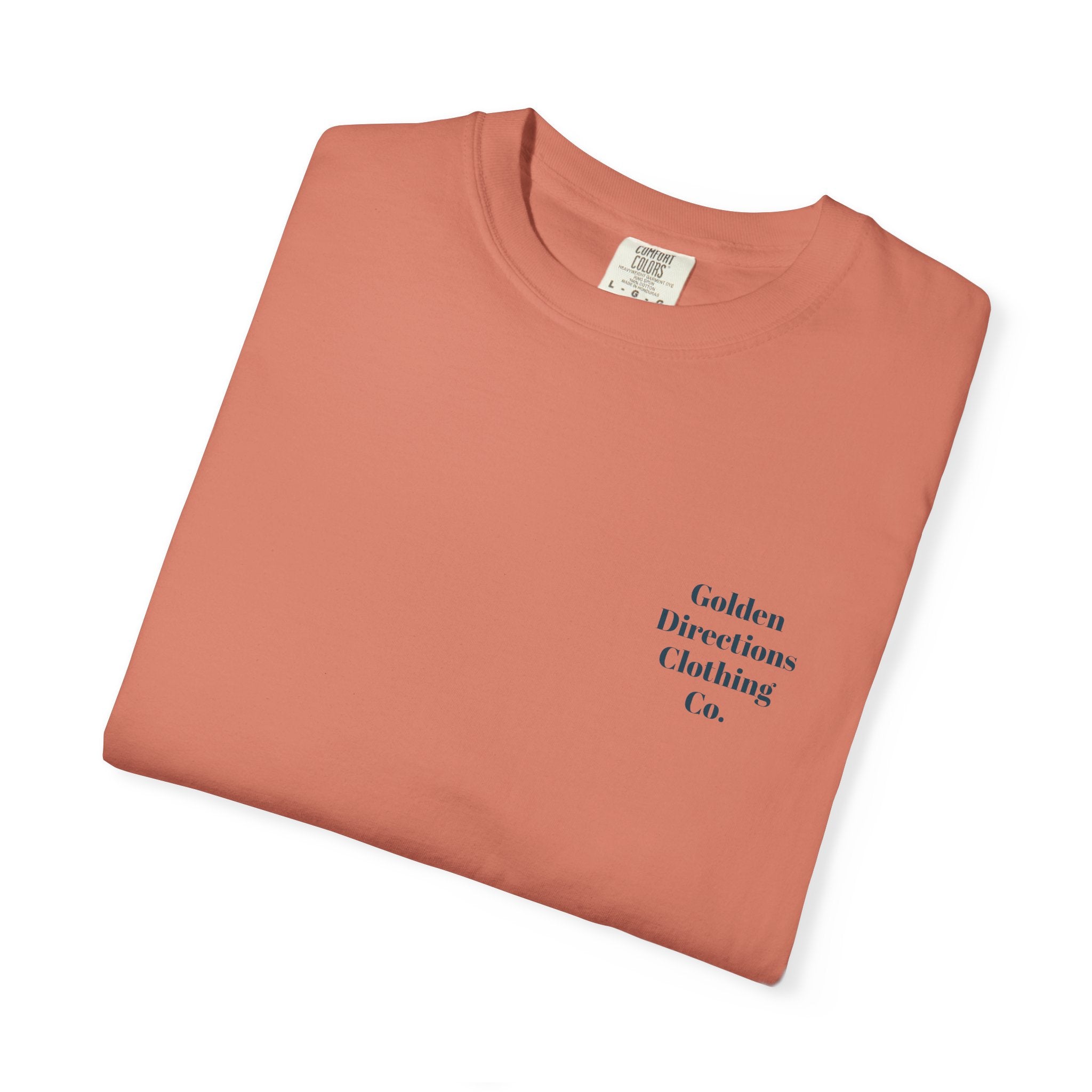 Golden Directions Clothing Co. Retro Sunset T-shirt - Garment-Dyed