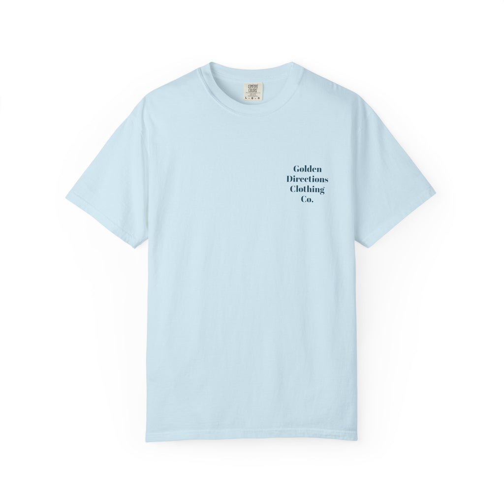 Golden Directions Clothing Co. Retro Wave Garment-Dyed T-Shirt