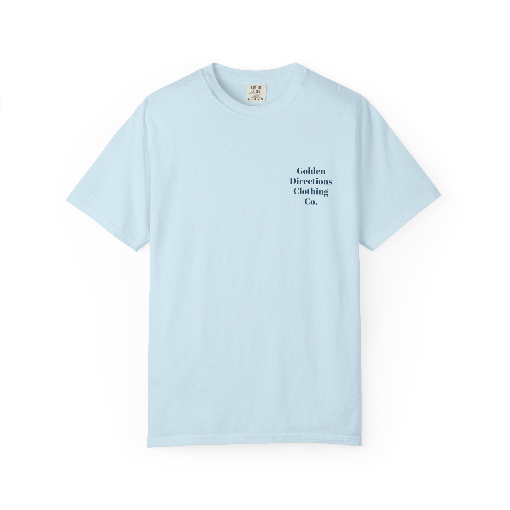 Golden Directions Clothing Co. Retro Wave Garment-Dyed T-Shirt