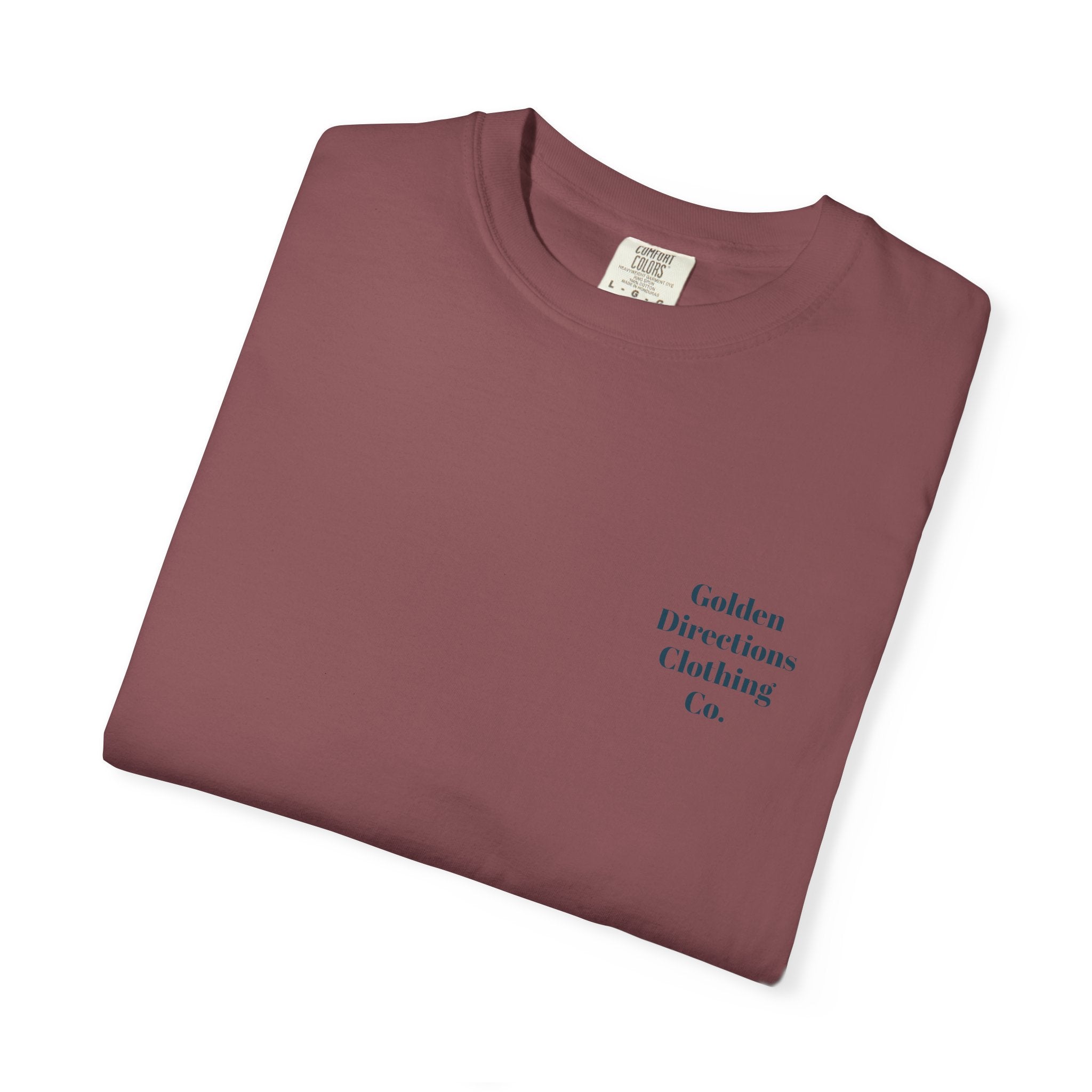 Golden Directions Clothing Co. Retro Sunset T-shirt - Garment-Dyed