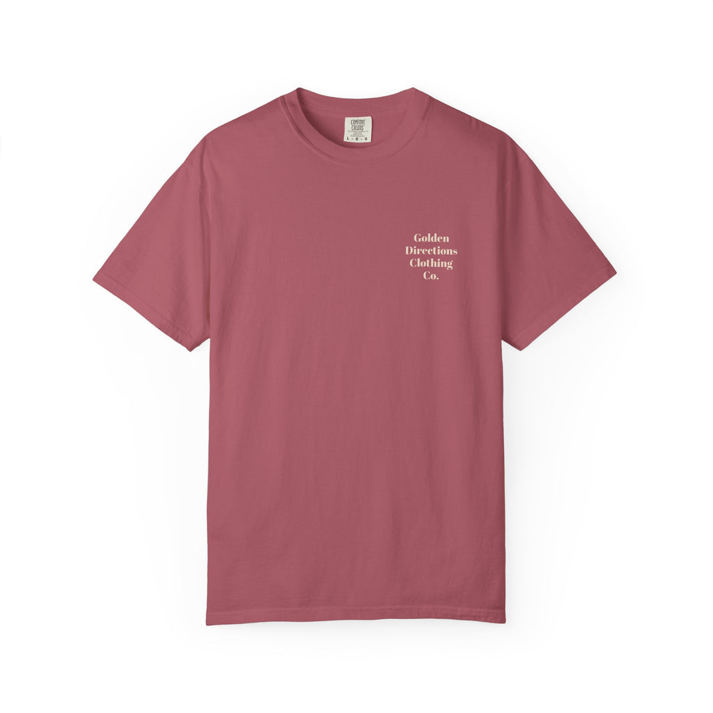 Golden Directions Clothing Co. Retro Sunset T-shirt - Garment-Dyed
