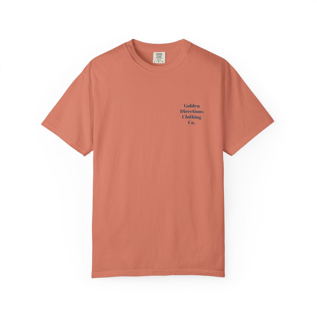 Golden Directions Clothing Co. Retro Sunset T-shirt - Garment-Dyed