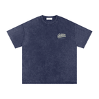 Coastal Shell Tee Snow Washed Oversized Cotton T-Shirt